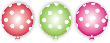 Bolinhas Sortido Neon