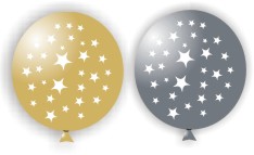 Estrelas Sortido Ouro e Prata